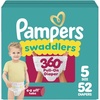 image:imagePampers Diapers  Swaddlers 360  Size 3 156 Count up to 100 Leakproof Comfy Dry Fit Designed for Easy Changes Pull On Baby Diaper Packaging May VarySize 5