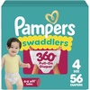 image:imagePampers Diapers  Swaddlers 360  Size 3 156 Count up to 100 Leakproof Comfy Dry Fit Designed for Easy Changes Pull On Baby Diaper Packaging May VarySize 4