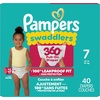 image:imagePampers Diapers  Swaddlers 360  Size 3 156 Count up to 100 Leakproof Comfy Dry Fit Designed for Easy Changes Pull On Baby Diaper Packaging May VarySize 7