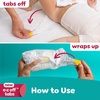 image:imagePampers Diapers  Swaddlers 360  Size 3 156 Count up to 100 Leakproof Comfy Dry Fit Designed for Easy Changes Pull On Baby Diaper Packaging May VarySize 6
