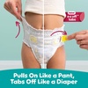 image:imagePampers Diapers  Swaddlers 360  Size 3 156 Count up to 100 Leakproof Comfy Dry Fit Designed for Easy Changes Pull On Baby Diaper Packaging May VarySize 4