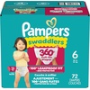 image:imagePampers Diapers  Swaddlers 360  Size 3 156 Count up to 100 Leakproof Comfy Dry Fit Designed for Easy Changes Pull On Baby Diaper Packaging May VarySize 6