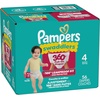 image:imagePampers Diapers  Swaddlers 360  Size 3 156 Count up to 100 Leakproof Comfy Dry Fit Designed for Easy Changes Pull On Baby Diaper Packaging May VarySize 4