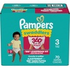 image:imagePampers Diapers  Swaddlers 360  Size 3 156 Count up to 100 Leakproof Comfy Dry Fit Designed for Easy Changes Pull On Baby Diaper Packaging May VarySize 3