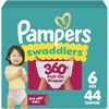 image:imagePampers Diapers  Swaddlers 360  Size 3 156 Count up to 100 Leakproof Comfy Dry Fit Designed for Easy Changes Pull On Baby Diaper Packaging May VarySize 6