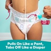 image:imagePampers Pull On Cruisers 360 Fit Disposable Baby Diapers Size 4 144 Count with Free amp Gentle Baby Wipes 12 FlipTop Packs 936 Wipes TotalSize 4