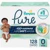 image:imagePampers Pure Baby Diapers Size 5 27 lbs 132 Up to 100 Leakproof Premium Hypoallergenic Soft DiapersNewborn