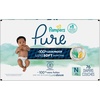 image:imagePampers Pure Baby Diapers Size 5 27 lbs 132 Up to 100 Leakproof Premium Hypoallergenic Soft DiapersNewborn