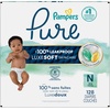 image:imagePampers Pure Baby Diapers Size 5 27 lbs 132 Up to 100 Leakproof Premium Hypoallergenic Soft DiapersNewborn