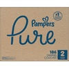 image:imagePampers Pure Baby Diapers Size 5 27 lbs 132 Up to 100 Leakproof Premium Hypoallergenic Soft DiapersSize 2