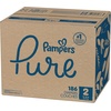image:imagePampers Pure Baby Diapers Size 5 27 lbs 132 Up to 100 Leakproof Premium Hypoallergenic Soft DiapersSize 2