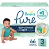 image:imagePampers Pure Baby Diapers Size 5 27 lbs 132 Up to 100 Leakproof Premium Hypoallergenic Soft DiapersSize 3