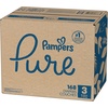 image:imagePampers Pure Baby Diapers Size 5 27 lbs 132 Up to 100 Leakproof Premium Hypoallergenic Soft DiapersSize 3