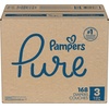 image:imagePampers Pure Baby Diapers Size 5 27 lbs 132 Up to 100 Leakproof Premium Hypoallergenic Soft DiapersSize 3