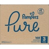 image:imagePampers Pure Baby Diapers Size 5 27 lbs 132 Up to 100 Leakproof Premium Hypoallergenic Soft DiapersSize 3