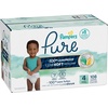 image:imagePampers Pure Baby Diapers Size 5 27 lbs 132 Up to 100 Leakproof Premium Hypoallergenic Soft DiapersSize 4