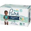image:imagePampers Pure Baby Diapers Size 5 27 lbs 132 Up to 100 Leakproof Premium Hypoallergenic Soft DiapersSize 4