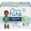 image:imagePampers Pure Baby Diapers Size 5 27 lbs 132 Up to 100 Leakproof Premium Hypoallergenic Soft DiapersSize 4