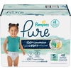 image:imagePampers Pure Baby Diapers Size 5 27 lbs 132 Up to 100 Leakproof Premium Hypoallergenic Soft DiapersSize 5