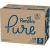 image:imagePampers Pure Baby Diapers Size 5 27 lbs 132 Up to 100 Leakproof Premium Hypoallergenic Soft DiapersSize 5