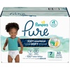 image:imagePampers Pure Baby Diapers Size 5 27 lbs 132 Up to 100 Leakproof Premium Hypoallergenic Soft DiapersSize 7