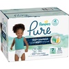 image:imagePampers Pure Baby Diapers Size 5 27 lbs 132 Up to 100 Leakproof Premium Hypoallergenic Soft DiapersSize 7