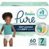 image:imagePampers Pure Baby Diapers Size 5 27 lbs 132 Up to 100 Leakproof Premium Hypoallergenic Soft DiapersSize 7