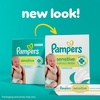 image:imagePampers Sensitive Baby Wipes Water Based Baby Wipes Fragrance Free and Hypoallergenic 192 Wipes Total 3X Refill Packs Packaging May Vary56 Count Pack of 1