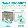 image:imagePampers Sensitive Baby Wipes Water Based Baby Wipes Fragrance Free and Hypoallergenic 192 Wipes Total 3X Refill Packs Packaging May Vary56 Count Pack of 18