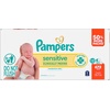 image:imagePampers Sensitive Baby Wipes Water Based Baby Wipes Fragrance Free and Hypoallergenic 192 Wipes Total 3X Refill Packs Packaging May Vary84 Count Pack of 8