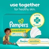 image:imagePampers Sensitive Baby Wipes Water Based Baby Wipes Fragrance Free and Hypoallergenic 192 Wipes Total 3X Refill Packs Packaging May Vary84 Count Pack of 7