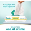 image:imagePampers Sensitive Baby Wipes Water Based Baby Wipes Fragrance Free and Hypoallergenic 192 Wipes Total 3X Refill Packs Packaging May Vary84 Count Pack of 6