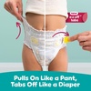 image:imagePampers Swaddlers 360 PullOn Diapers Size 5 116 Count with Sensitive Baby Wipes 4 FlipTop Packs 336 Wipes Total Packaging May VarySize 4  4X