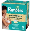 image:imagePampers Swaddlers Diapers Size 6 2344 lbs 50 Count Hypoallergenic Absorbent Keeps Baby Dry and Comfortable Skin Safe Disposable Baby DiaperNewborn