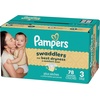 image:imagePampers Swaddlers Diapers Size 6 2344 lbs 50 Count Hypoallergenic Absorbent Keeps Baby Dry and Comfortable Skin Safe Disposable Baby DiaperSize 3
