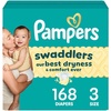 image:imagePampers Swaddlers Diapers Size 6 2344 lbs 50 Count Hypoallergenic Absorbent Keeps Baby Dry and Comfortable Skin Safe Disposable Baby DiaperSize 3