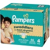 image:imagePampers Swaddlers Diapers Size 6 2344 lbs 50 Count Hypoallergenic Absorbent Keeps Baby Dry and Comfortable Skin Safe Disposable Baby DiaperSize 4