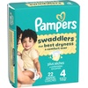 image:imagePampers Swaddlers Diapers Size 6 2344 lbs 50 Count Hypoallergenic Absorbent Keeps Baby Dry and Comfortable Skin Safe Disposable Baby DiaperSize 4