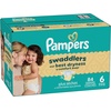 image:imagePampers Swaddlers Diapers Size 6 2344 lbs 50 Count Hypoallergenic Absorbent Keeps Baby Dry and Comfortable Skin Safe Disposable Baby DiaperSize 6