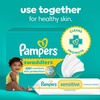 image:imagePampers Swaddlers Disposable Baby Diapers Size 5 2 Month Supply 2 x 132 Count with Sensitive Water Based Baby Wipes 12X Multi Pack PopTop and Refill 1008 CountSize 5  12x