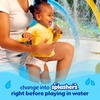 image:imagePampers Swim Diapers  Splashers  Size 4 18 Count GapFree Disposable Baby Swimming PantsSize 23