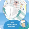 image:imagePampers Swim Diapers  Splashers  Size 4 18 Count GapFree Disposable Baby Swimming PantsSize 4