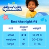 image:imagePampers Swim Diapers  Splashers  Size 4 18 Count GapFree Disposable Baby Swimming PantsSize 4