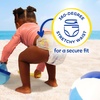 image:imagePampers Swim Diapers  Splashers  Size 4 18 Count GapFree Disposable Baby Swimming PantsSize 5