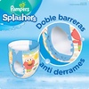 image:imagePampers Swim Diapers  Splashers  Size 4 18 Count GapFree Disposable Baby Swimming PantsSize 6
