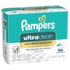 image:imagePampers Ultraclean Baby Wipes Previously Free amp Gentle 99 Water Hypoallergenic Unscented 100 Plant Based PlasticFree 156 Wipes Total 2X FlipTop Packs