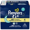 image:imagePampers ZZZ Overnight Diapers Size 3 1628 lbs 66 Count Nighttime Protection Disposable Baby Diaper Night Time Leak and Skin ProtectionSize 4