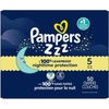 image:imagePampers ZZZ Overnight Diapers Size 3 1628 lbs 66 Count Nighttime Protection Disposable Baby Diaper Night Time Leak and Skin ProtectionSize 5