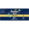 image:imagePampers ZZZ Overnight Diapers Size 3 1628 lbs 66 Count Nighttime Protection Disposable Baby Diaper Night Time Leak and Skin ProtectionSize 5