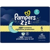 image:imagePampers ZZZ Overnight Diapers Size 3 1628 lbs 66 Count Nighttime Protection Disposable Baby Diaper Night Time Leak and Skin ProtectionSize 6